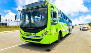 Autobuses de la OMSA del sistema integrado de Los Alcarrrizos tienen otros colores