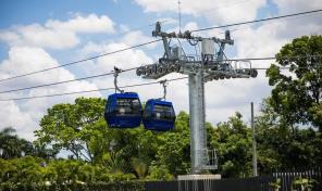 El telef&eacute;rico de Los Alcarrizos transporta 13 mil pasajeros diarios, tras entrada del metro