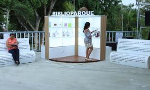 Alcaldía de Santiago inaugura biblioparque