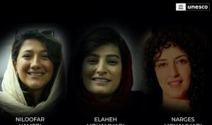 La Unesco premia a tres mujeres periodistas encarceladas en Irán
