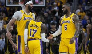 Davis, James y Lakers pegan primero en la serie ante Warriors