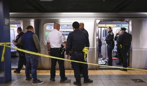 Fallecido en el tren de Nueva York murió estrangulado