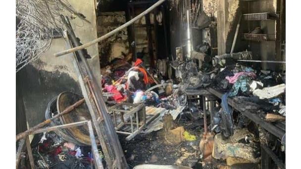 Familia a la que se le quemó casa en SDE pide ayuda al Gobierno