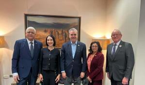 Presidente Luis Abinader ya está en Londres para la coronación del Rey Carlos III