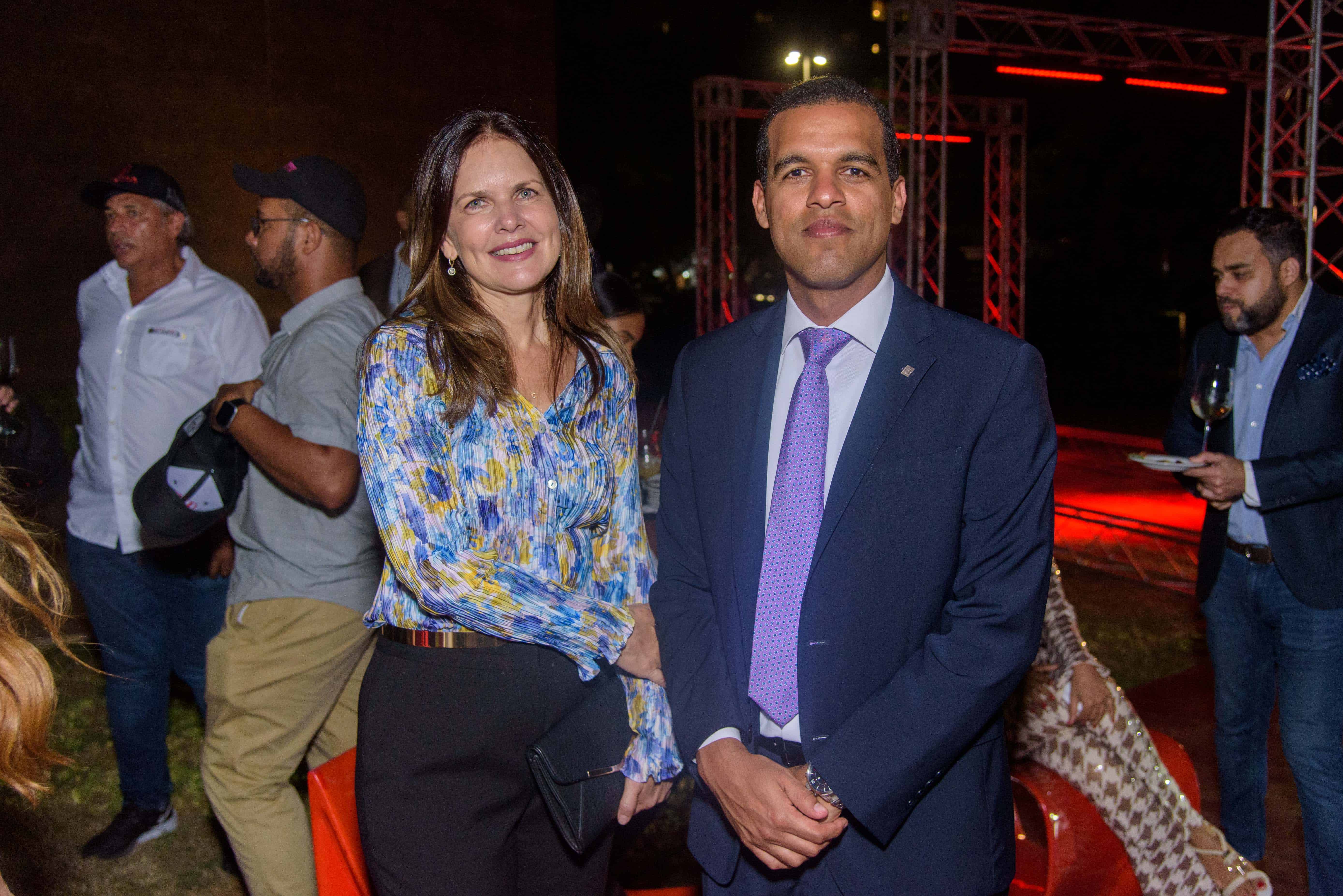 Claudia Jorge y Augusto del Orbe.