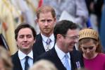 El príncipe Harry afuereado en la coronación de su padre Carlos III El príncipe Harry afuereado en la coronación de su padre Carlos III