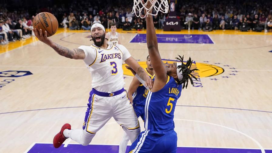 Davis, LeBron y Lakers arrollan a Warriors y recuperan ventaja en la semifinal