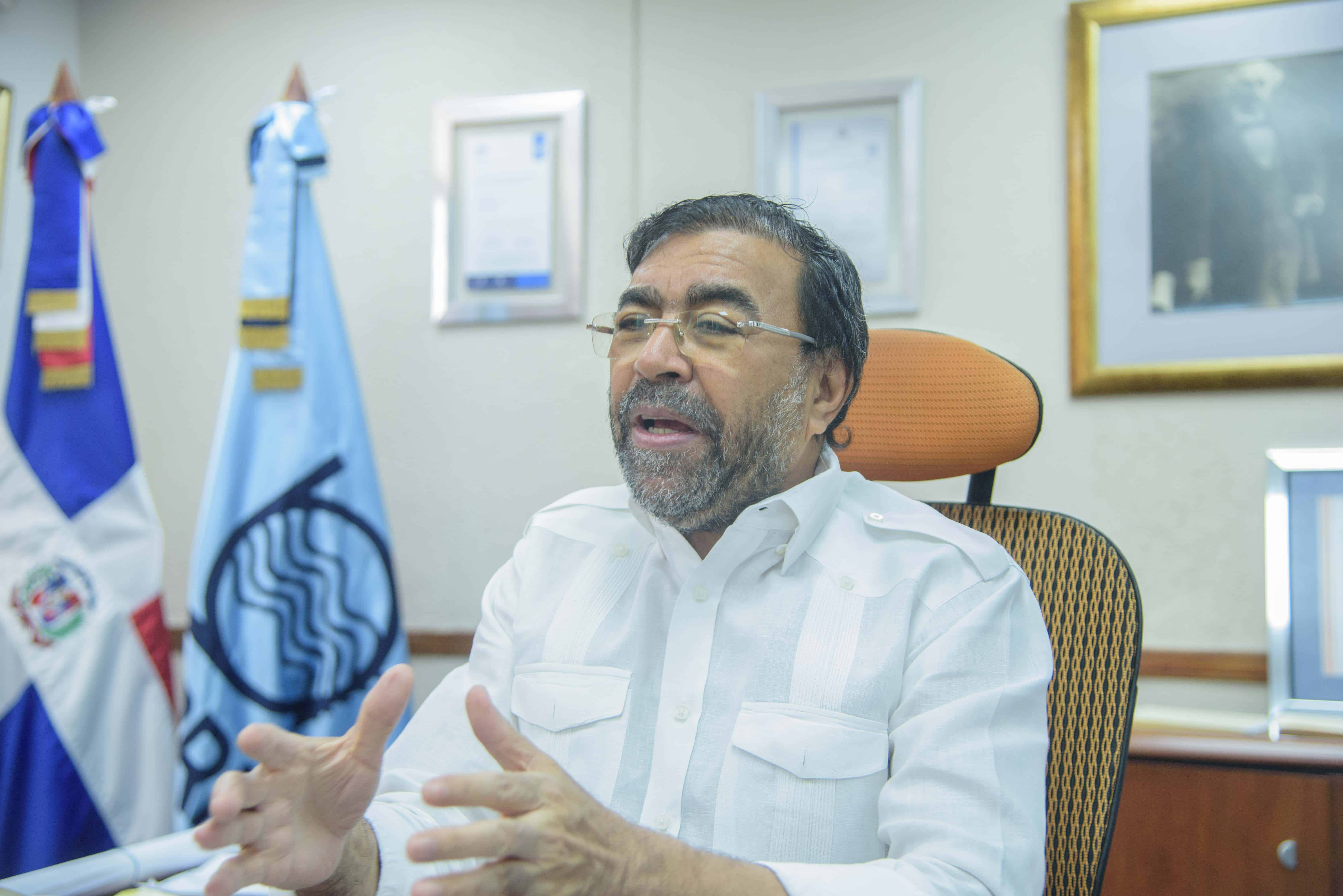 Olmedo Caba, director del Indrhi.