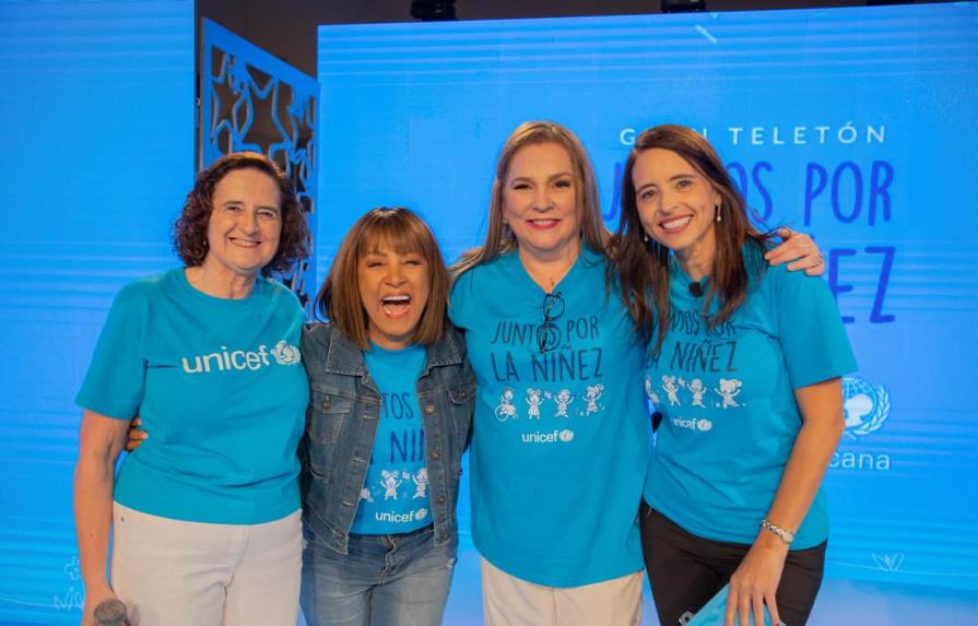 Tercera edición de la Gran Teletón de UNICEF Juntos por la Niñez con recaudación de RD$13,862,673