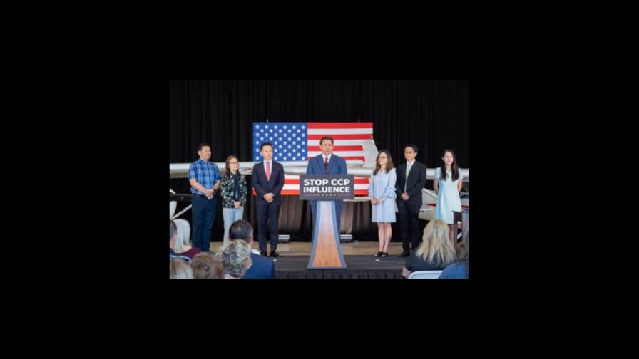 El gobernador de Florida promulga varias leyes para detener la influencia de China