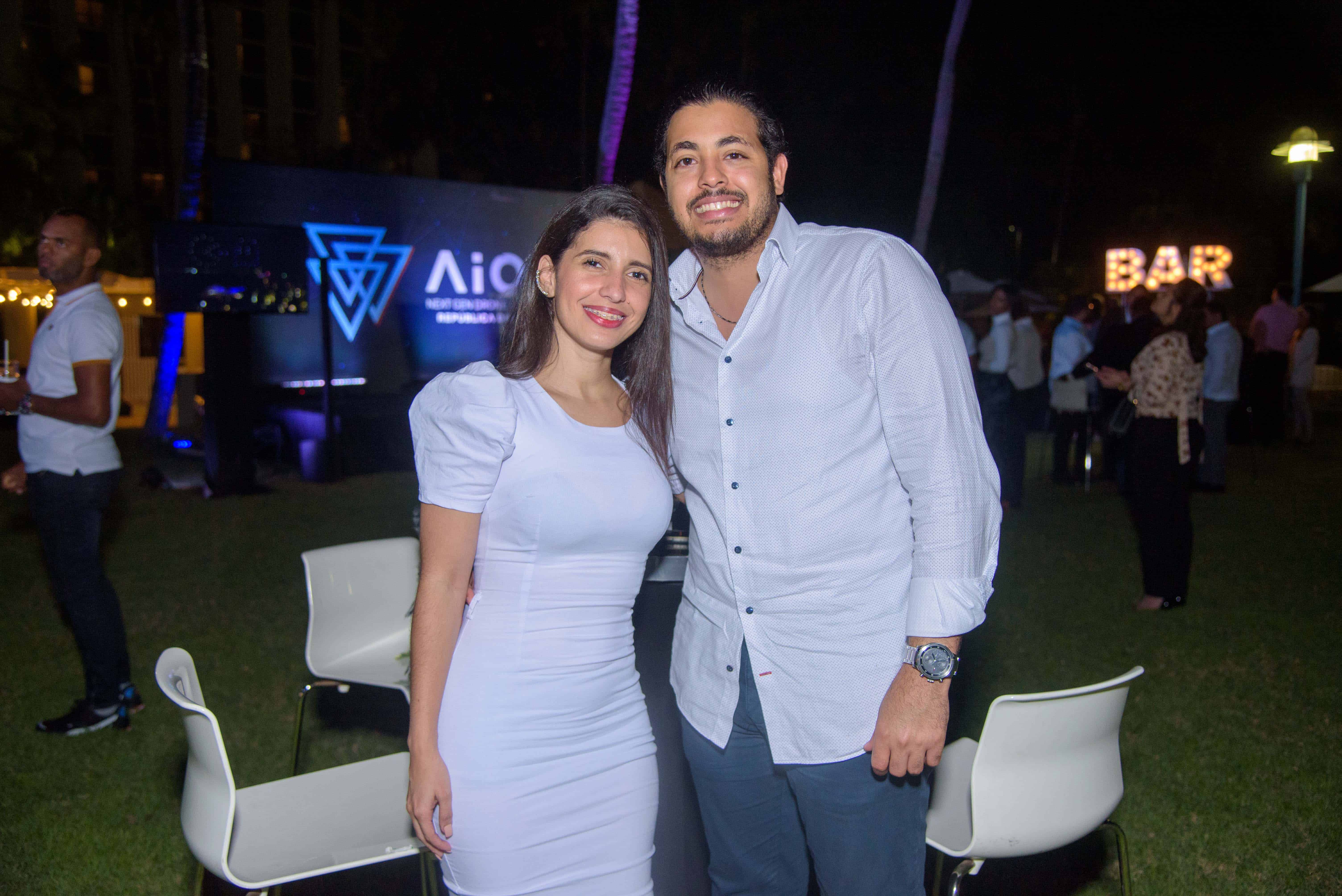 Laura Urbaez y Edward Castillo.