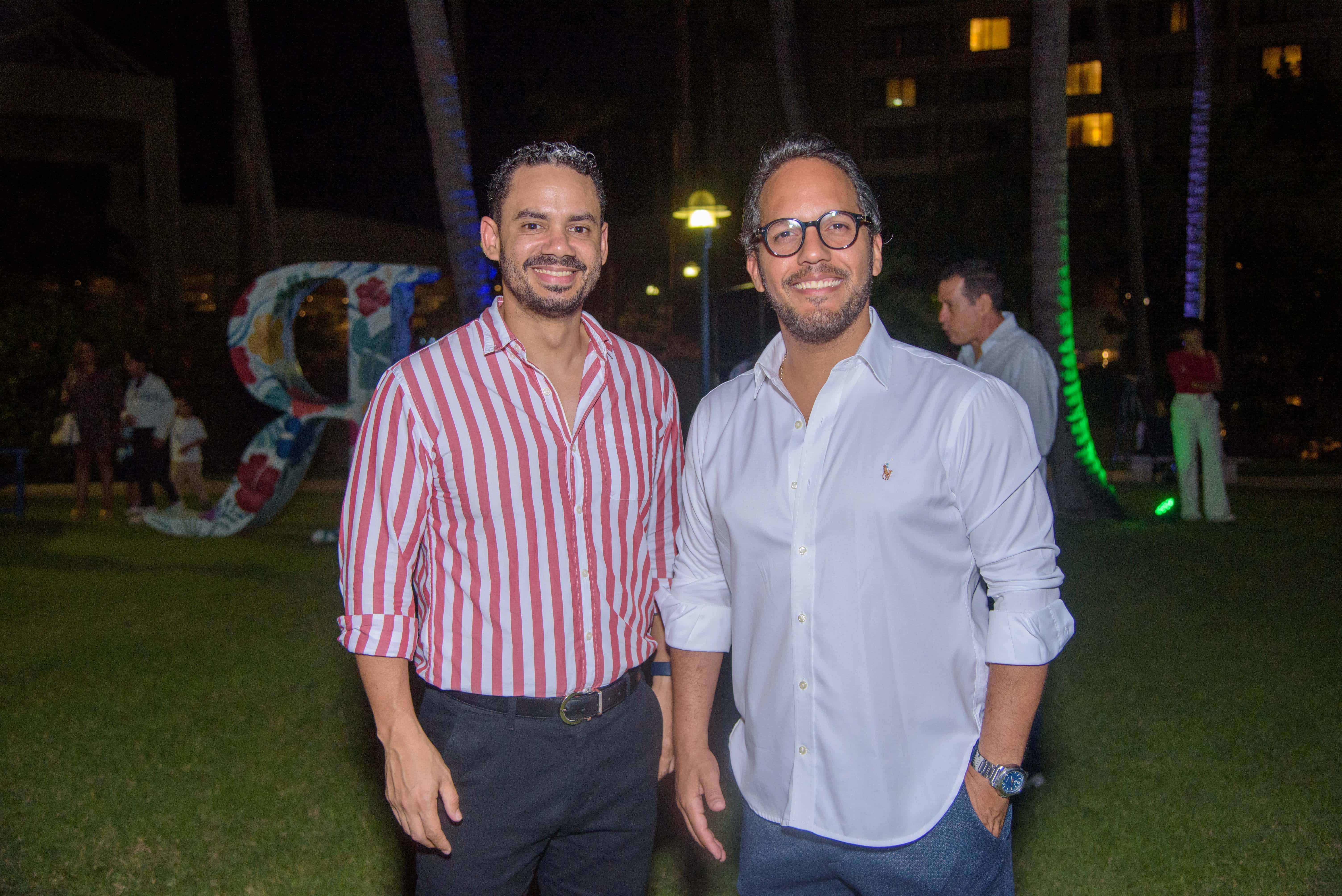 Julio Fondeur y Kenney Medina.