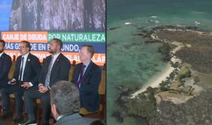 Millonaria conversión de deuda por naturaleza en Ecuador beneficia a las Galápagos