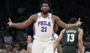 Embiid anota 33 y los 76ers toman ventaja sobre Celtics