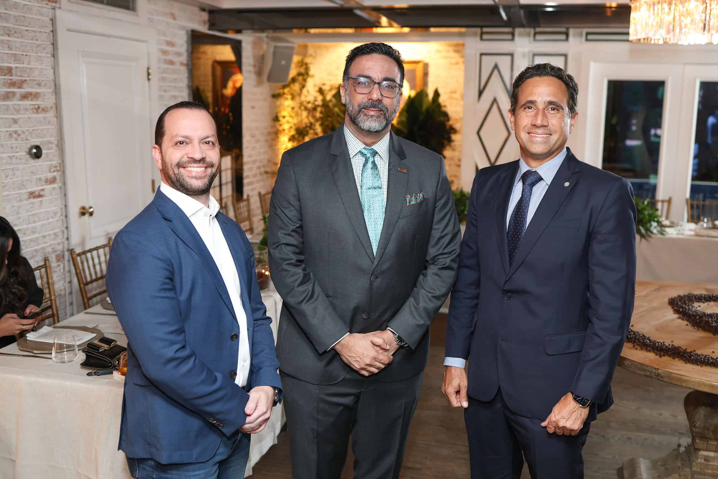 Pedro Ortiz, Rafael Rodriguez y Guillermo Sicard.