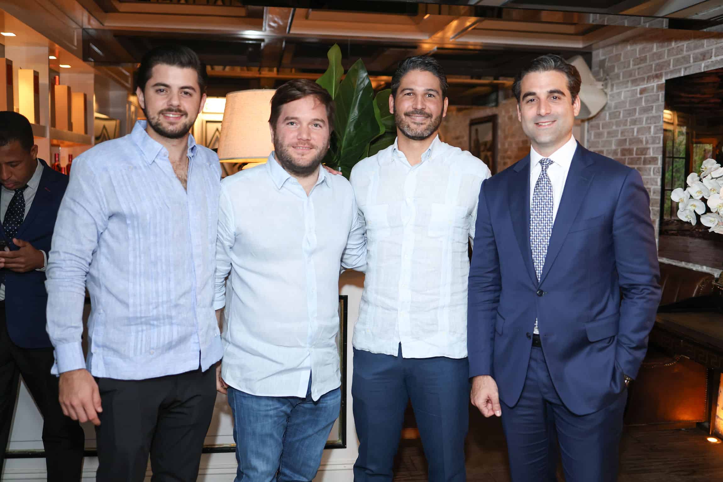 Pedro Cabrera, Francisco Angarita, Leonardo del Monte y José Nelton González.