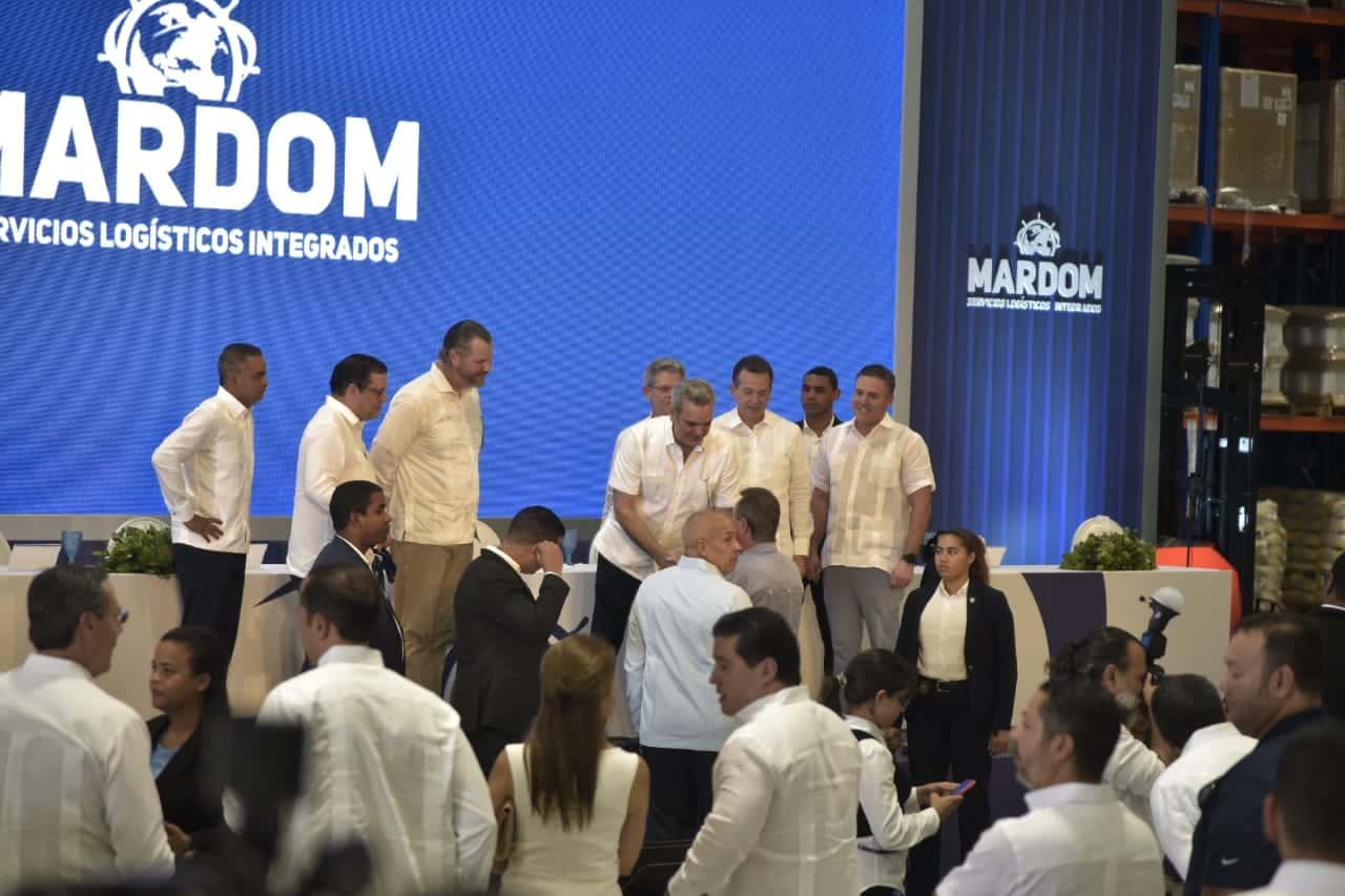 Inauguración de Marítima Dominicana.