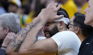 VIDEO| Anthony Davis estaría disponible para el juego 6 de la semifinal ante Warriors