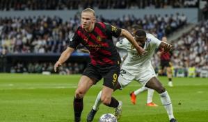 Un fantástico Rüdiger frenó a Haaland en el Bernabéu