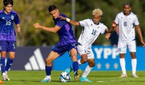 Argentina goleó 4-0 a Dominicana en amistoso para el Mundial sub-20