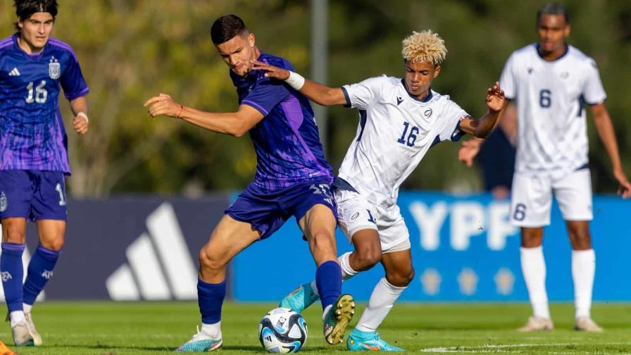Argentina goleó 4-0 a Dominicana en amistoso para el Mundial sub-20 Argentina goleó 4-0 a Dominicana en amistoso para el Mundial sub-20