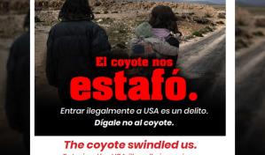 Estados Unidos lanza una campaña para disuadir a los refugiados de cruzar su frontera