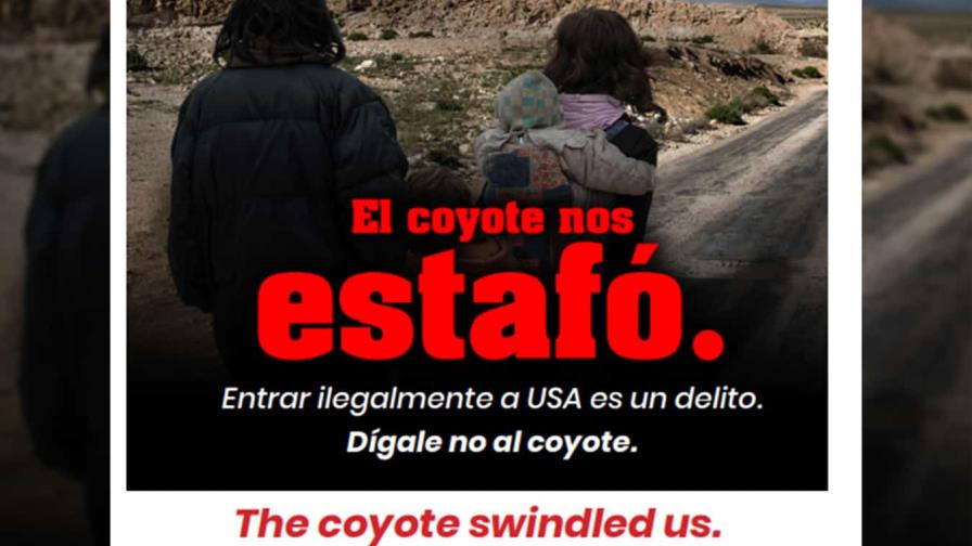 Estados Unidos lanza una campaña para disuadir a los refugiados de cruzar su frontera