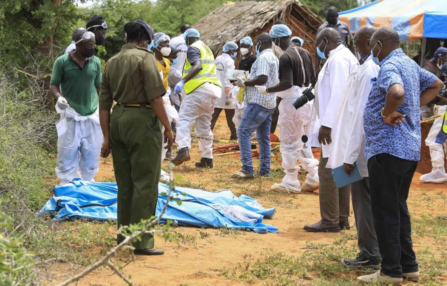 Aumentan a más de 180 los cadáveres hallados en los terrenos de una secta cristiana en el norte de Kenia