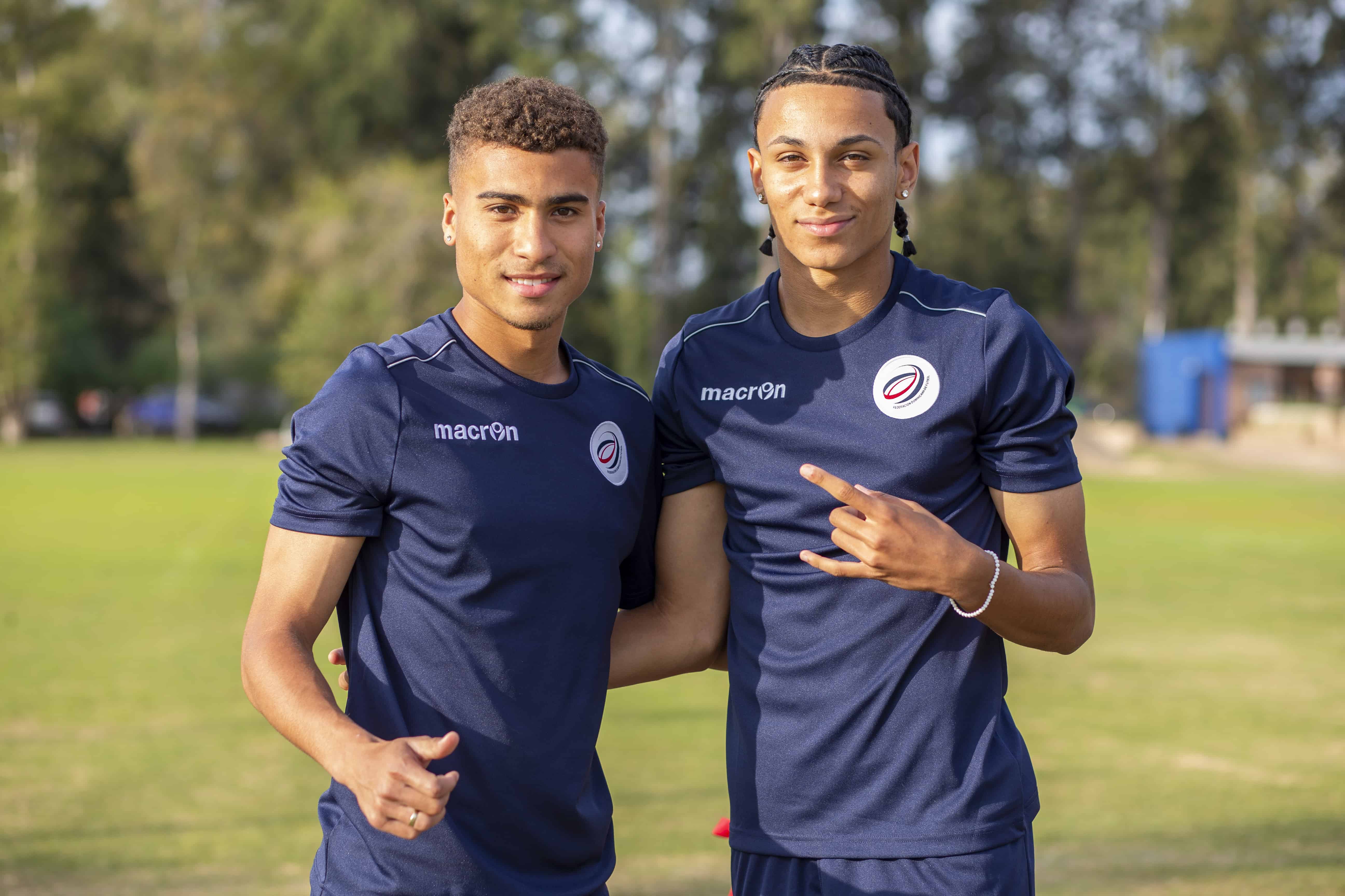 Derek Cuevas y Alejandro Martín, del FC Barcelona y Rayo Alcobendas respectivamente, vuelven a estar juntos en la selección Sub-20 de República Dominicana.