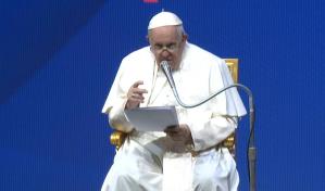 El papa preocupado por el invierno demográfico en Italia
