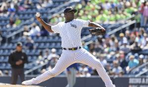 Severino muestra ligero desacuerdo con plan de rehabilitación; quiere tirar con los Yanquis