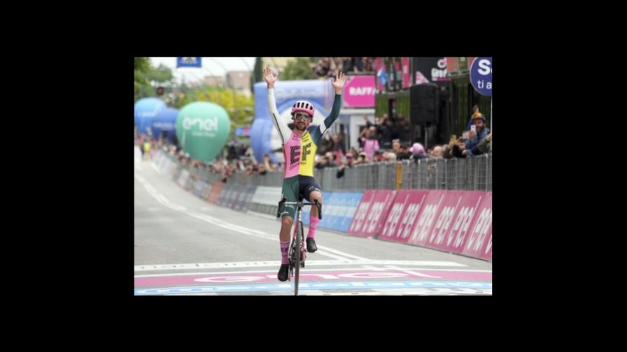 Roglic recupera terreno en el Giro; Healy gana la octava etapa Roglic recupera terreno en el Giro; Healy gana la octava etapa