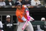 Yanier Díaz conecta su primer jonrón y los Astros mantienen buena racha