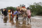 Al menos 22 muertos y más de 200,000 desplazados por las inundaciones en Somalia