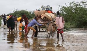 Al menos 22 muertos y más de 200,000 desplazados por las inundaciones en Somalia