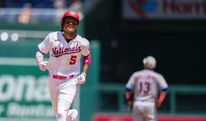 Defensa de Call en el 9no preserva victoria de Nacionales ante Mets