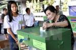 Abren los colegios electorales para las elecciones generales en Tailandia