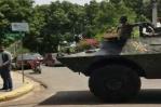 Tanque de guerra del Ejército embistió sucursal de banco en Dajabón Tanque de guerra del Ejército embistió sucursal de banco en Dajabón