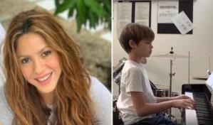 Milan, el hijo de Shakira y Piqué, habría tocado el piano en canción Acróstico