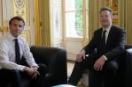Emmanuel Macron recibe a Elon Musk antes de evento sobre inversionistas