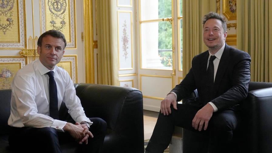 Emmanuel Macron recibe a Elon Musk antes de evento sobre inversionistas