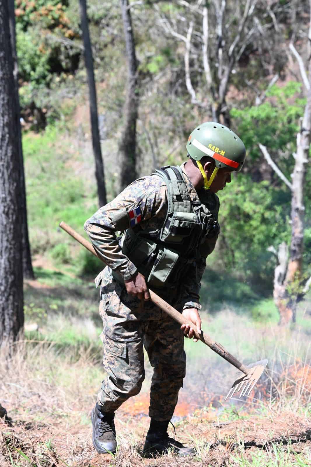 Los soldados asumirán la misión de prevenir, controlar y sofocar los incendios forestales. 