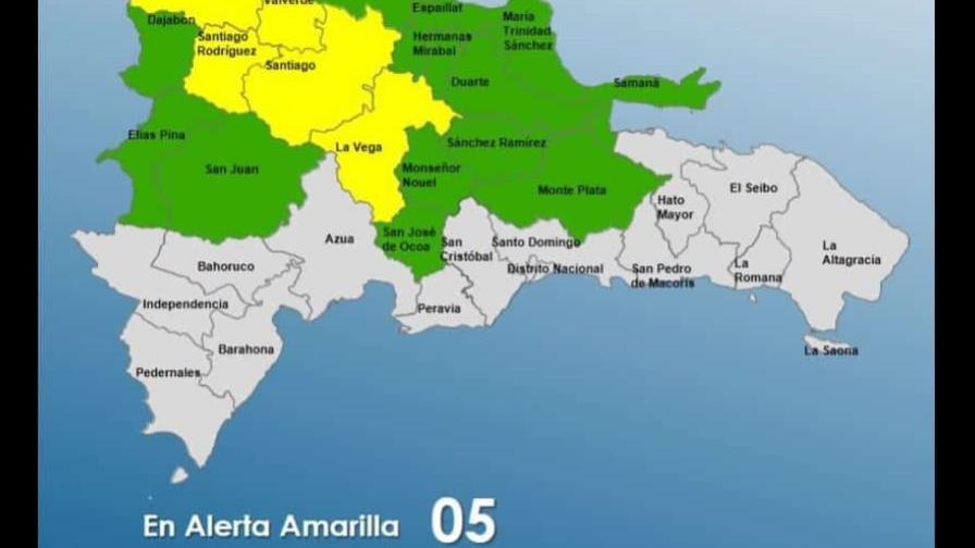 COE eleva a 18 las provincias bajo alerta por posibles inundaciones