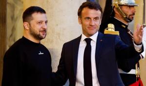 Zelenski deja París con la promesa de vehículos blindados y tanques ligeros franceses