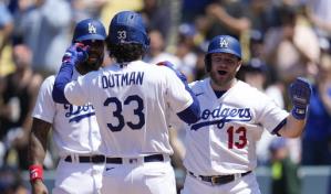 Outman logra grand slam en victoria de Dodgers sobre Mellizos