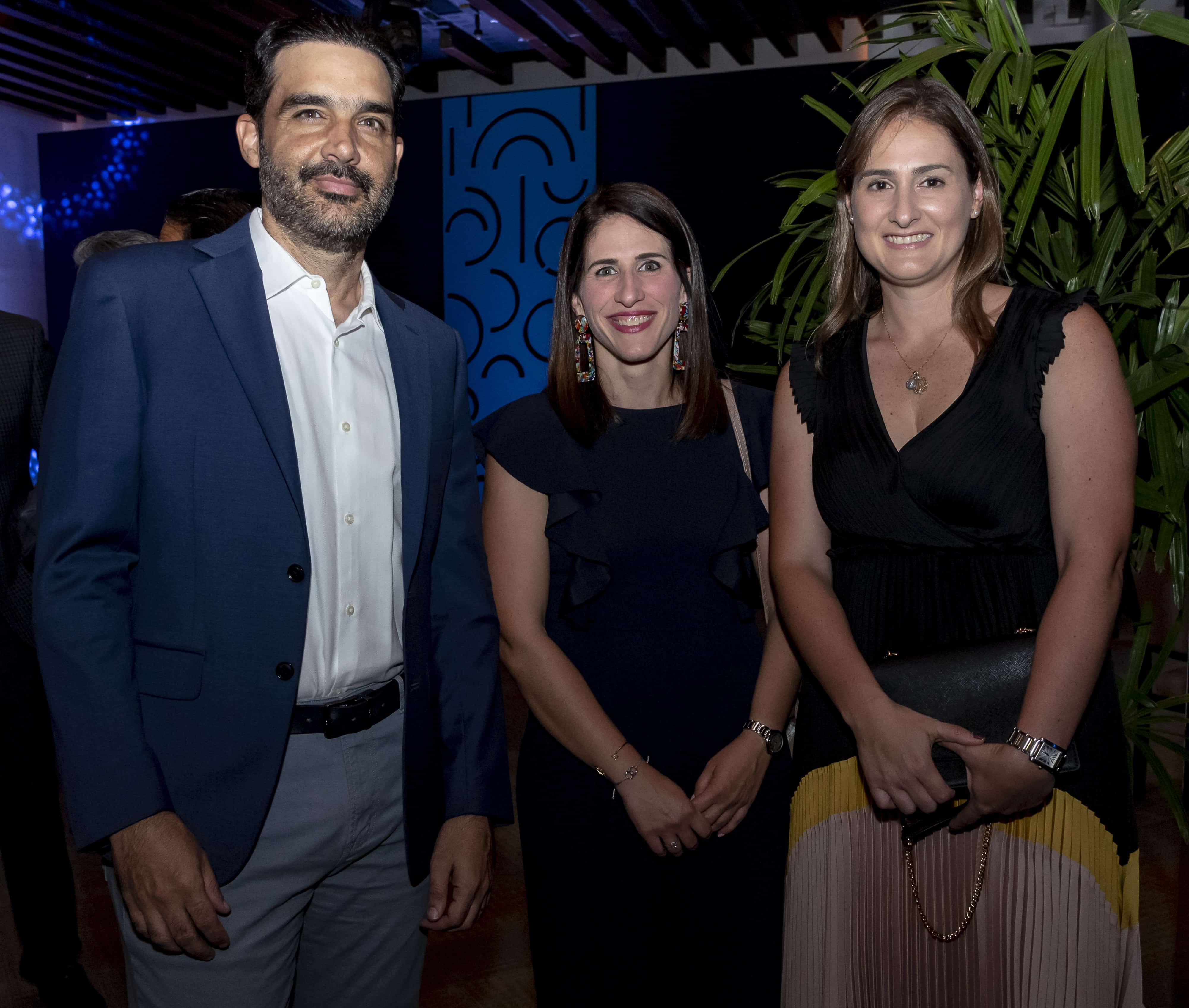 Rafael Aybar, Ana Lluberes y María Haché. 