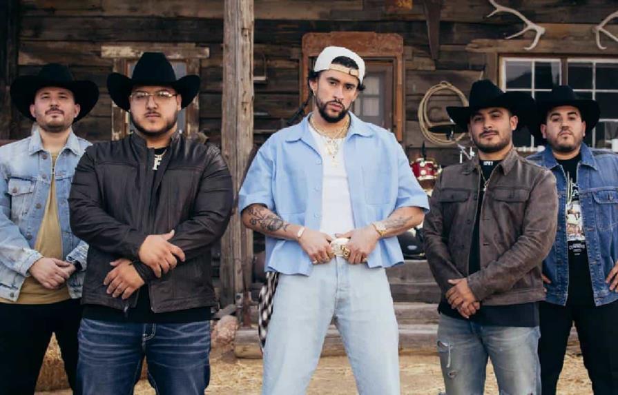 Bad Bunny y Grupo Frontera, entre las 10 canciones más escuchadas de la semana en Spotify