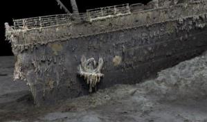 Revelan imágenes en 3D del Titanic y lo muestran como nunca antes