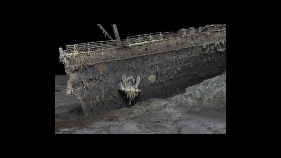 Revelan imágenes en 3D del Titanic y lo muestran como nunca antes Revelan imágenes en 3D del Titanic y lo muestran como nunca antes