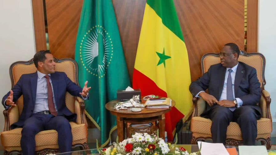 Marcos Díaz visita al Presidente de Senegal